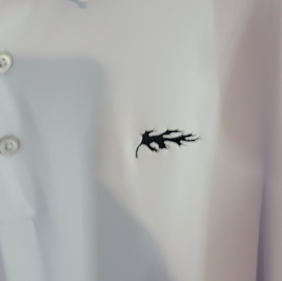 Ashworth Light Gray Polo Golf Shirt Size 2XL - Picture 2 of 7